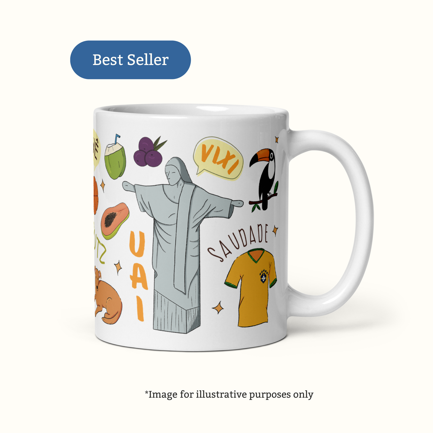 Brasil Mug – 15 oz