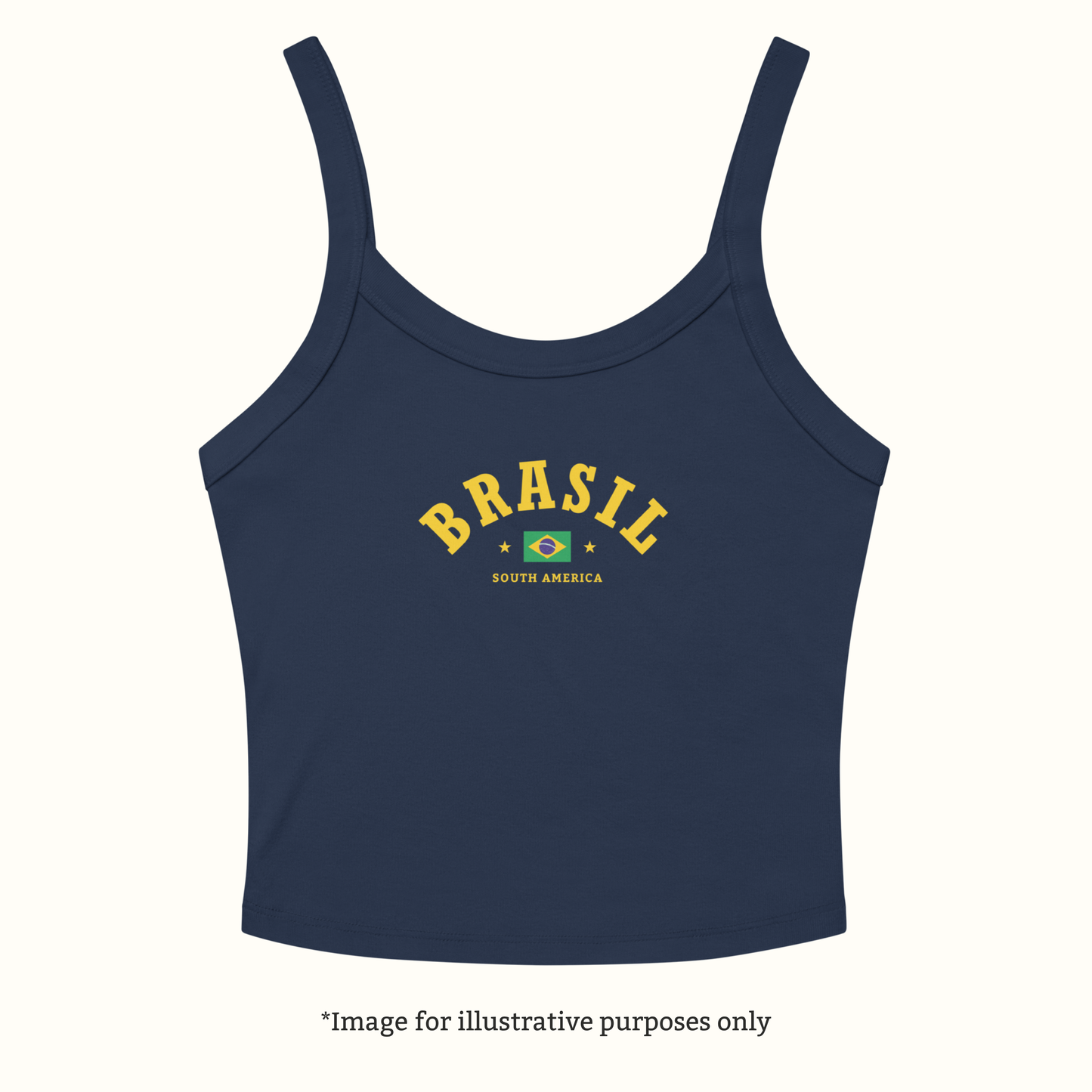 Brasil Ribbed Tank Top