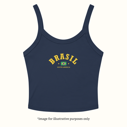 Brasil Ribbed Tank Top