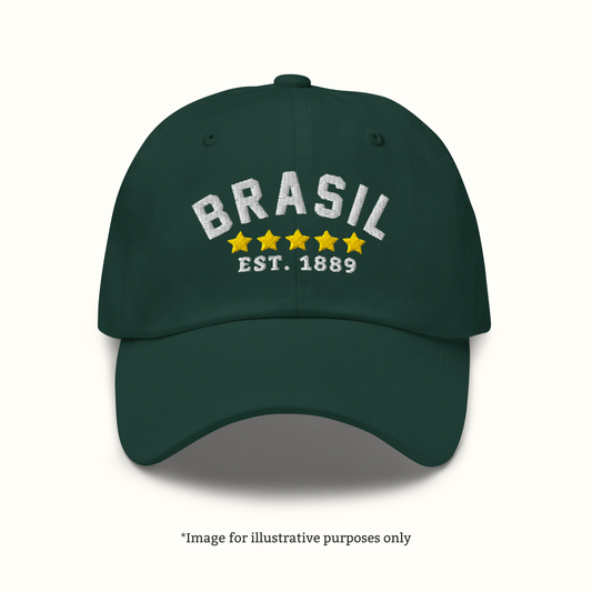 Brasil Embroidered Heritage Cap – Est. 1889
