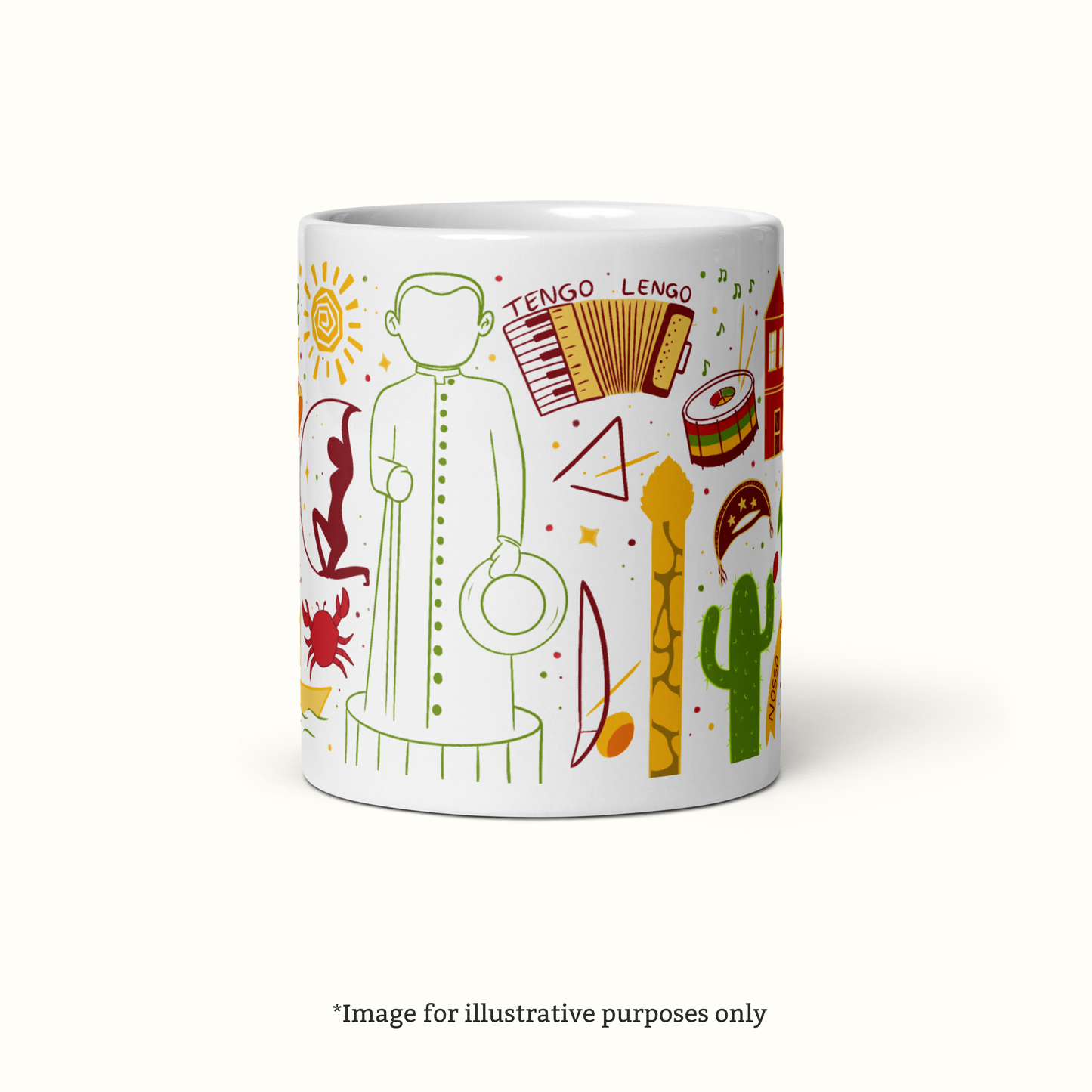 Brasilidades 15oz Mug – Northeast Brazil (Nordeste)