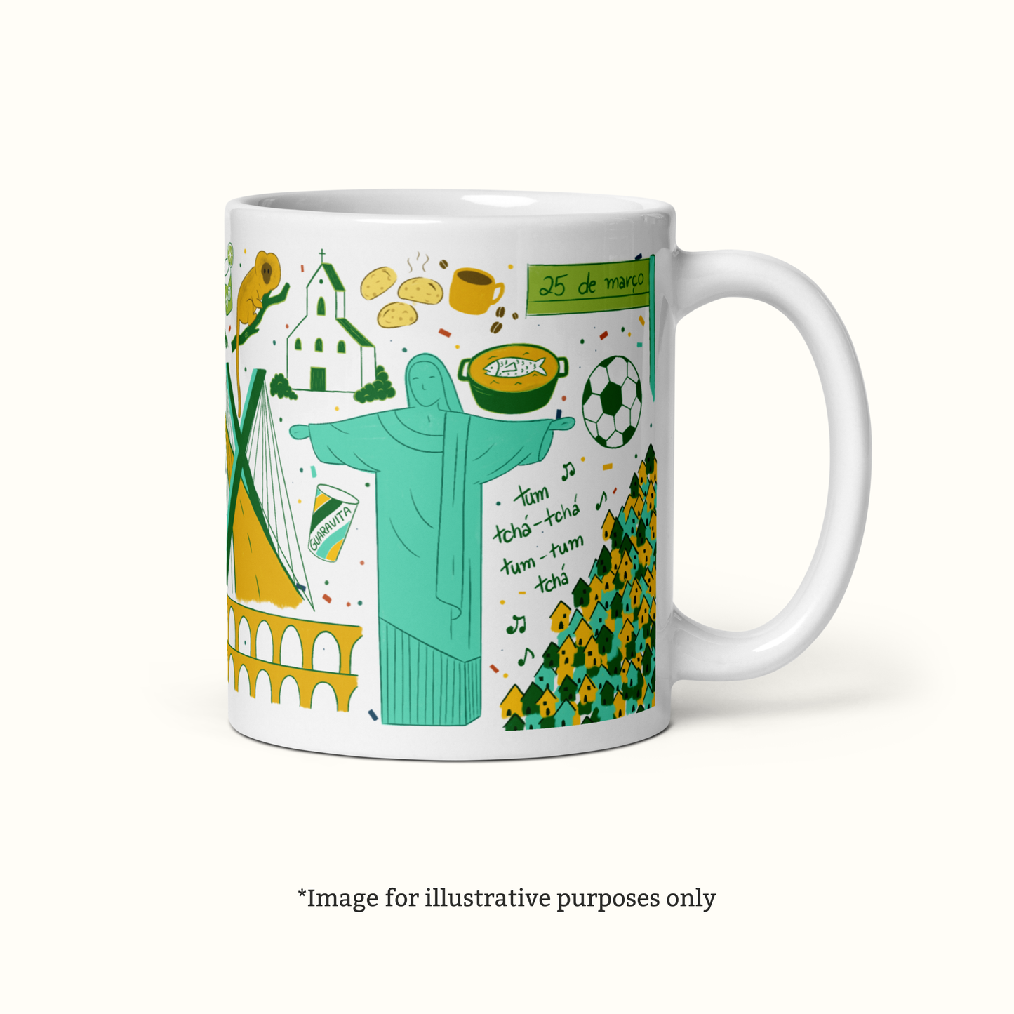 Brasilidades 15oz Mug – Southeast Brazil (Sudeste)